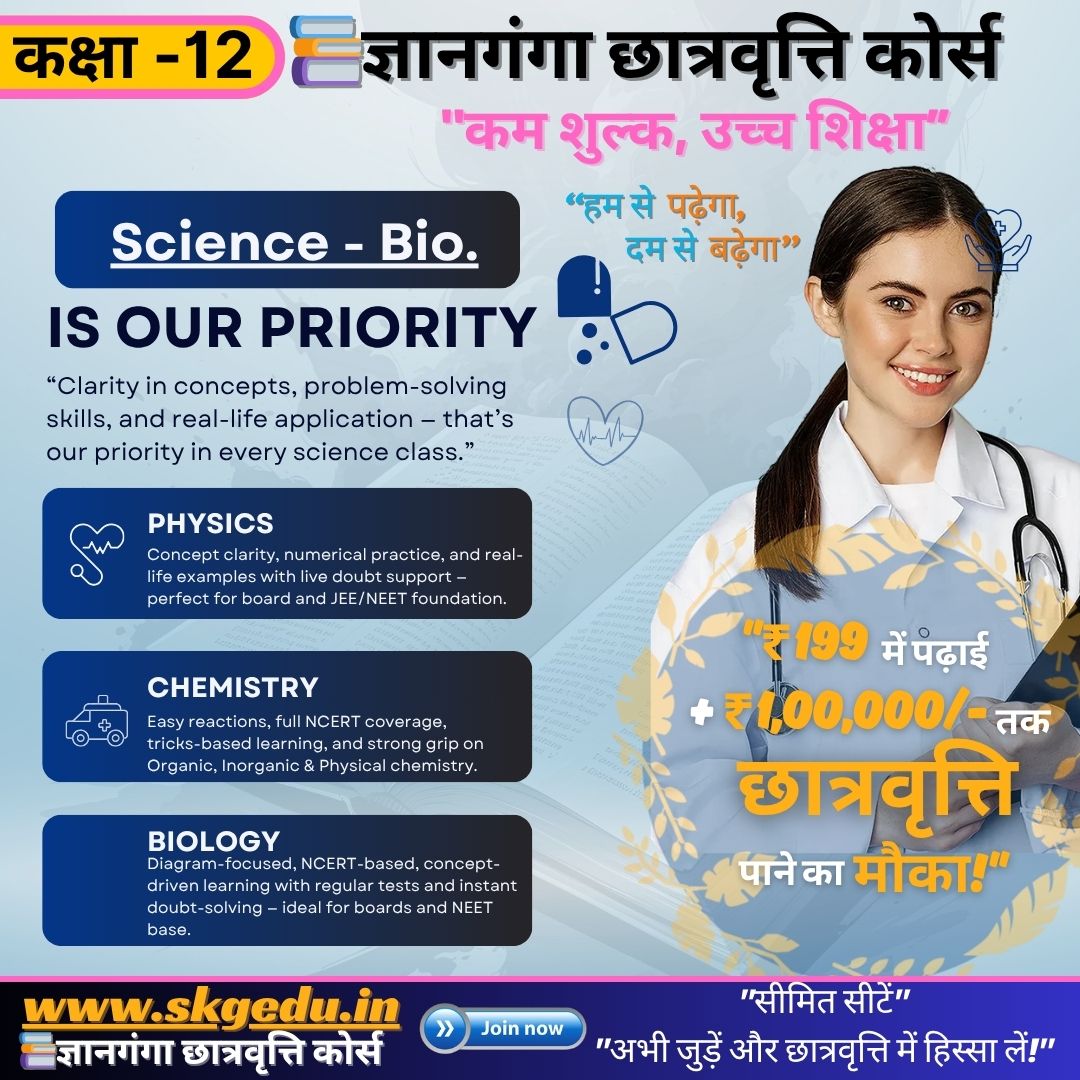 Class 12 Biology – ₹199 Plan